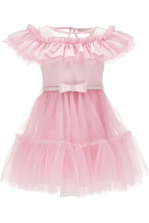 MONNALISA Abito tulle con volant