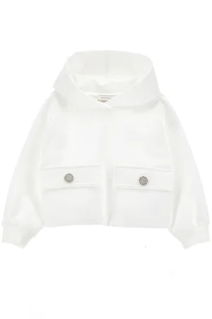 MONNALISA Felpa hoodie con tascone