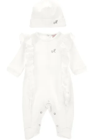 MONNALISA Completo due pezzi con logo strass