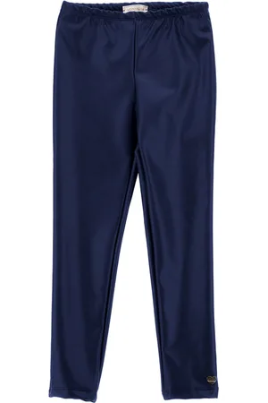 MONNALISA Leggings stretch tessuto spalmato