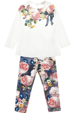 MONNALISA Maxi t-shirt con leggings