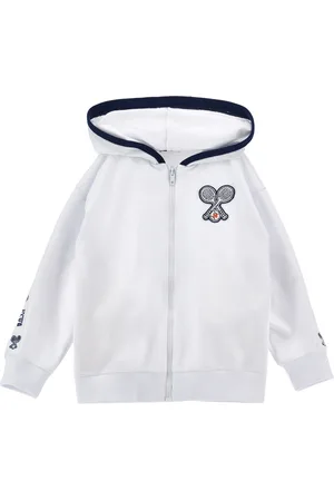 MONNALISA Felpa cappuccio con zip