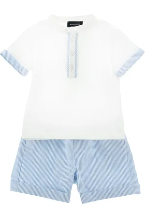 MONNALISA Set camicia coreana e calzoncini
