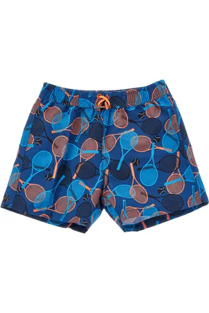MONNALISA Costume bermuda stampa racchette