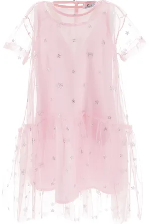 Chiara Ferragni Abito in tulle Logomania all over
