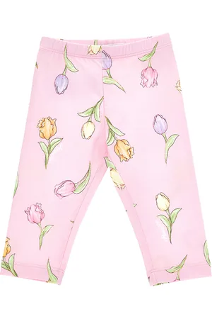 MONNALISA Leggings cotone tulipani