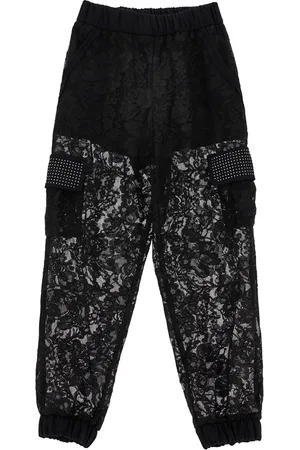 MONNALISA Pantaloni cargo pizzo rebrod??