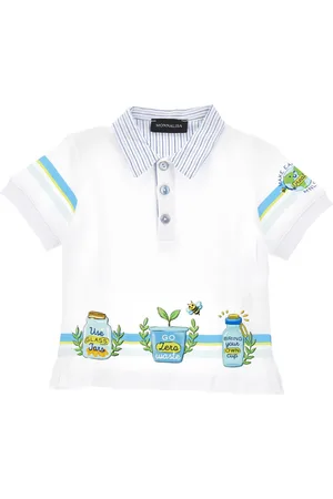 MONNALISA Polo piquet con spacchetti