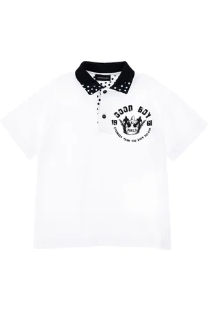 MONNALISA Polo cotone bicolor