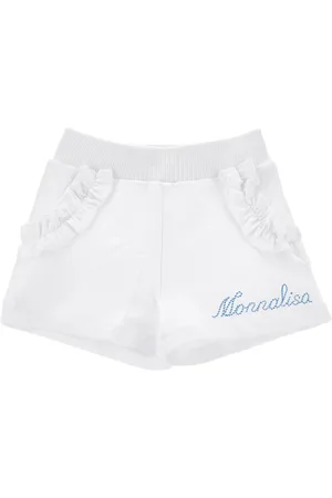 MONNALISA Shorts felpa con rouches
