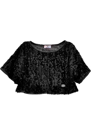 Chiara Ferragni T-shirt paillettes CF Party