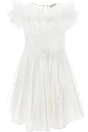 MONNALISA Abito paillettes con microvolants