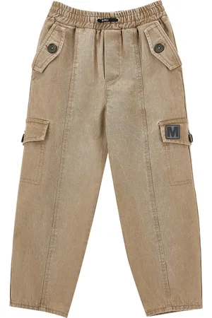 MONNALISA Pantaloni cargo tela delav??