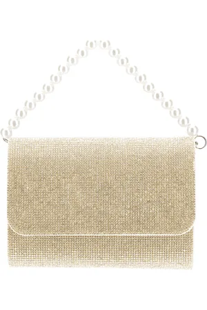 MONNALISA Borsa maglia in strass