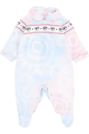 Chiara Ferragni Tutina tie dye maxilogomania