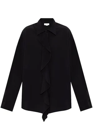 Victoria Beckham Blusa Asimmetrica Con Volant