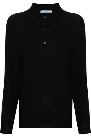 Prada Maglia Polo In Cashmere