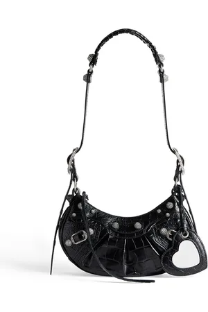 Balenciaga Borsa Le Cagole Xs Con Lavorazione Coccodrillo E Strass