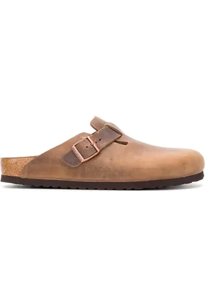 Birkenstock Mule Boston Unisex In Pelle