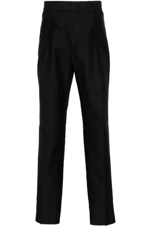 Fendi Pantaloni Slim Con Pince