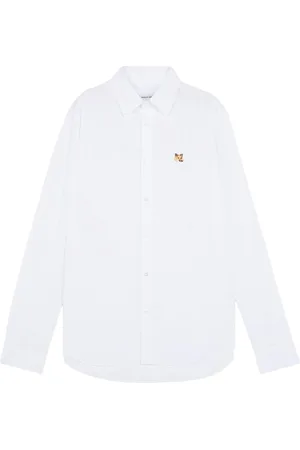 Maison Kitsuné Camicia Classic Oxford Mini Fox Head