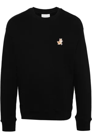 Maison Kitsuné Felpa Girocollo Logo Volpe