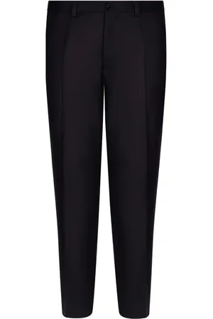 Dolce & Gabbana Pantaloni Sartoriali In Flanella Di Lana