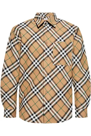 Burberry Camicia Check In Cotone