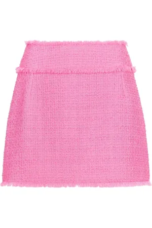 Dolce & Gabbana Minigonna In Misto Lana