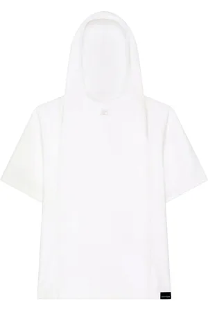 Courrèges T-Shirt Con Cappuccio