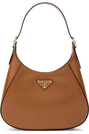 Prada Borsa Hobo A Spalla In Pelle