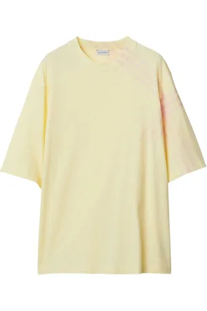 Burberry T-Shirt Dettaglio Check