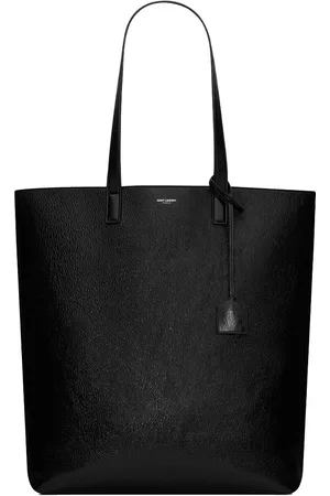 Saint Laurent Borsa Shopping Bold In Pelle Stropicciata