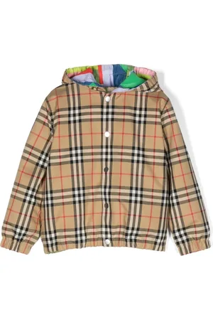 Burberry Giacca Check Reversibile
