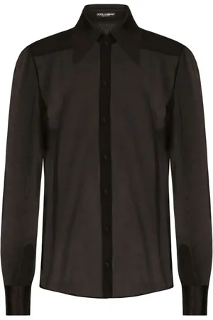 Dolce & Gabbana Camicia Semi-Trasparente