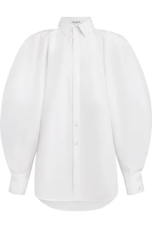 Alaïa Camicia Con Maniche A Palloncino