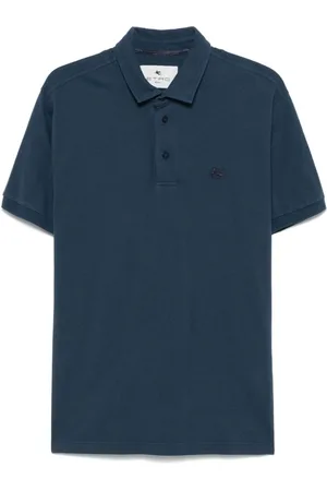 Etro Polo Con Pegaso Ricamato