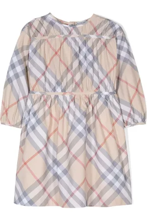 Burberry Abito Check In Cotone