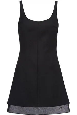 Prada Abito Corto In Lana