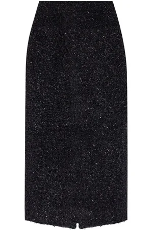 Balenciaga Gonna Midi In Tweed