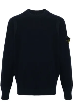 Stone Island Maglione A Girocollo In Cotone
