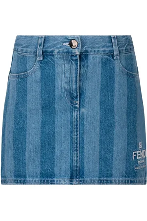 Fendi Gonna Denim Pequin
