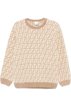 Fendi Pullover Ff In Lana