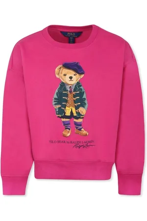 Ralph Lauren Felpa Leggera Polo Bear In Misto Cotone