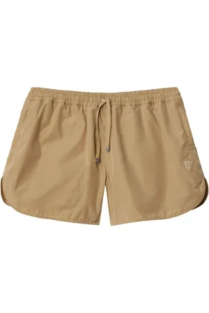Burberry Shorts In Cotone Con Coulisse In Vita