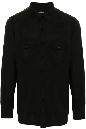 Tom Ford Camicia Fit Militare In Twill