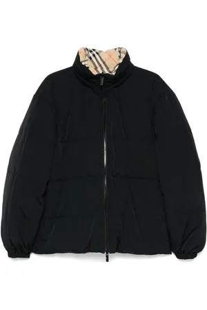 Burberry Piumino Reversibile Con Fodera Check