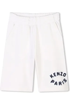 Kenzo Bermuda Sportivi Con Logo Ricamato