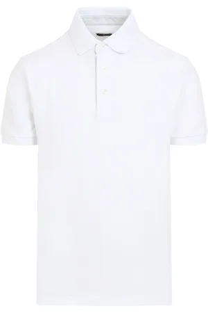 Etro Polo In Piqué Di Cotone