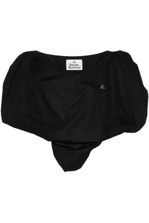 Vivienne Westwood Top Heart Asimmetrico In Cotone